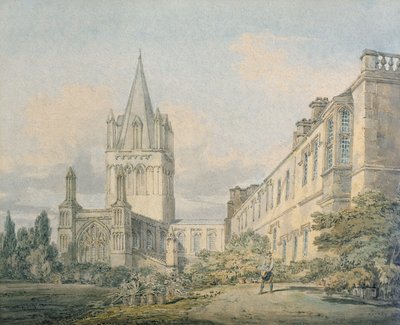 Cathédrale et doyenné de Christ Church, Oxford - Joseph Mallord William Turner